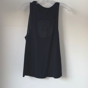 Pure barre black muscle tank